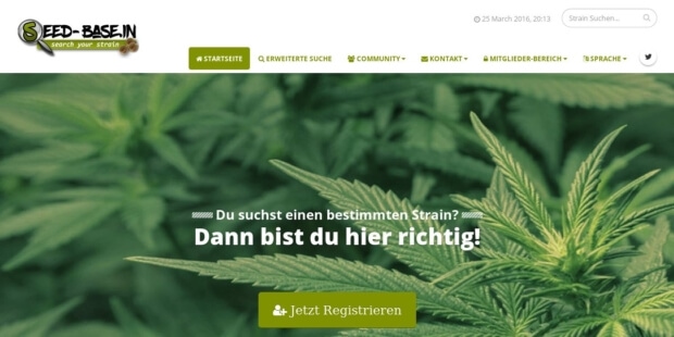 Seed-Base mit vielen Sortenportraits