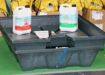 Hydroponisch düngen mit Sicherung