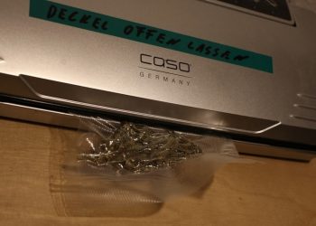 Marihuana eintüten und lagern