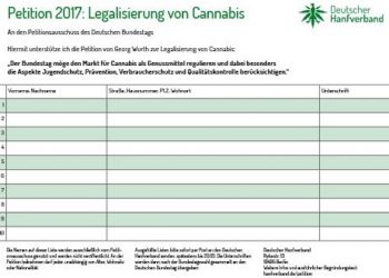 Petition? Da war doch was…