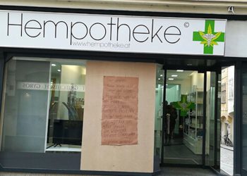 Einbruch bei der Hempotheke in Graz