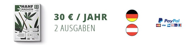 Hanf Magazin Abo - Deutschland/Österreich