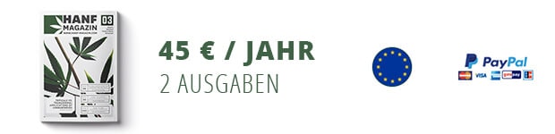 Hanf Magazin Abo - Europa