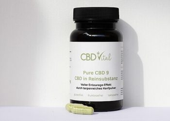 CBD Vital Pure CBD 9 – Mit Bio-Hanfblattpulver