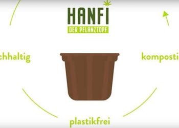 HANFi – Der Blumentopf aus nachwachsenden Rohstoffen