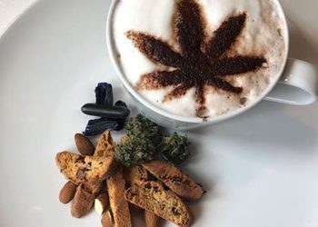 Cannabis Cantuccini mit Lakritz