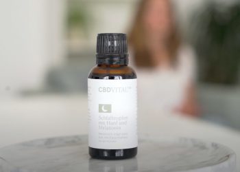 Review: Schlaftropfen mit Melatonin von CBD Vital