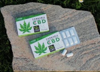 Euphoria Chewing Gum 12 mg CBD