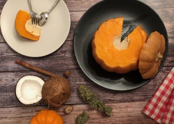 Infundierter Pudding-Kürbis