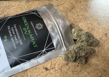 Medizinalcannabis Strain Review: Green Karat PV (Pavé S1) von Cantourage