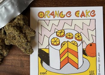 Medizinalcannabis Strain Review: LOT420 OC (Orange Cake) von Cantourage