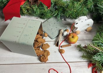 Zuckerfreie Apfel-Hanfnuss-Zimt Kekse für Babys