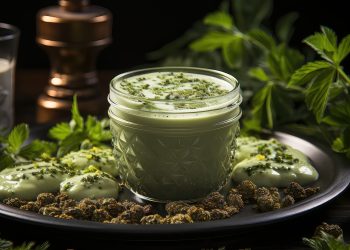 Bhang, ein traditionelles indisches Hanfgetränk