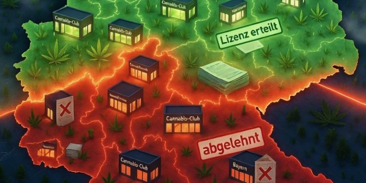 Das große Nord Süd Gefälle bei den Lizenzen für Cannabis Clubs