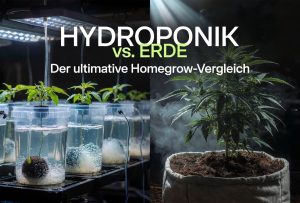 Hydroponik vs. Erde: Was ist besser für den Homegrow?
