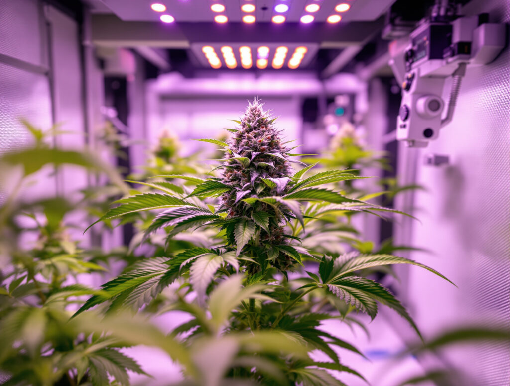 Hochspezialisierter Cannabis-Anbau in kontrollierter Umgebung