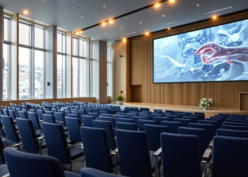 Konferenzsaal der Charité Berlin für medizinischen Fachkongress