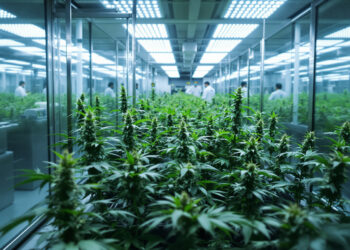 Medizinisches Cannabis-Labor in Brasilien mit Anbauanlagen