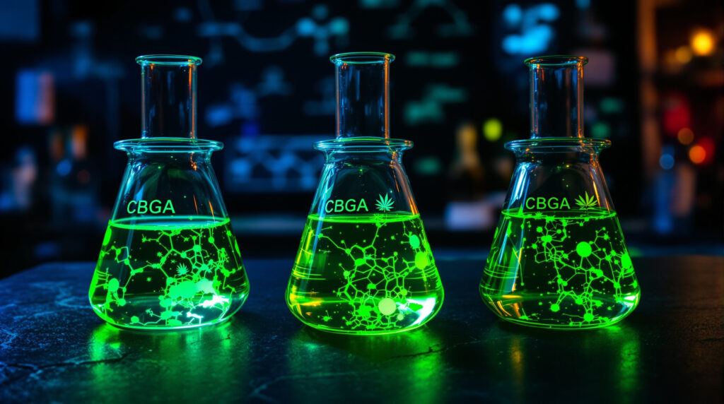 Enzymatische Cannabinoid-Synthese im Labor, drei verschiedene Reaktionswege