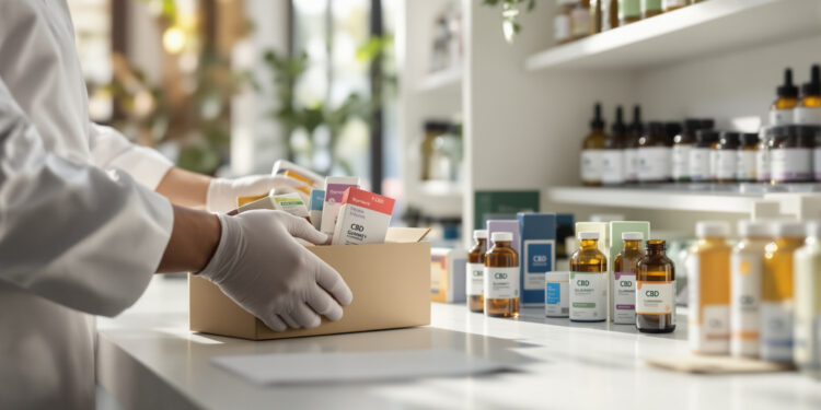 Apotheker entfernt CBD-Lebensmittel aus Regal nach französischem Verbot
