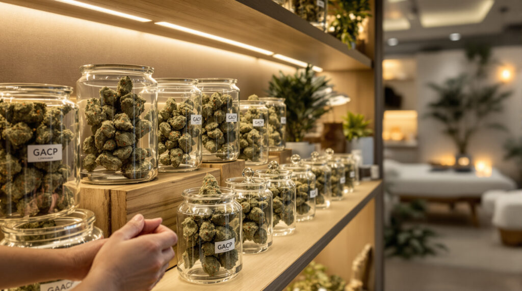 Hochwertige Cannabis-Wellness-Lounge in Bangkok nach der Marktkonsolidierung