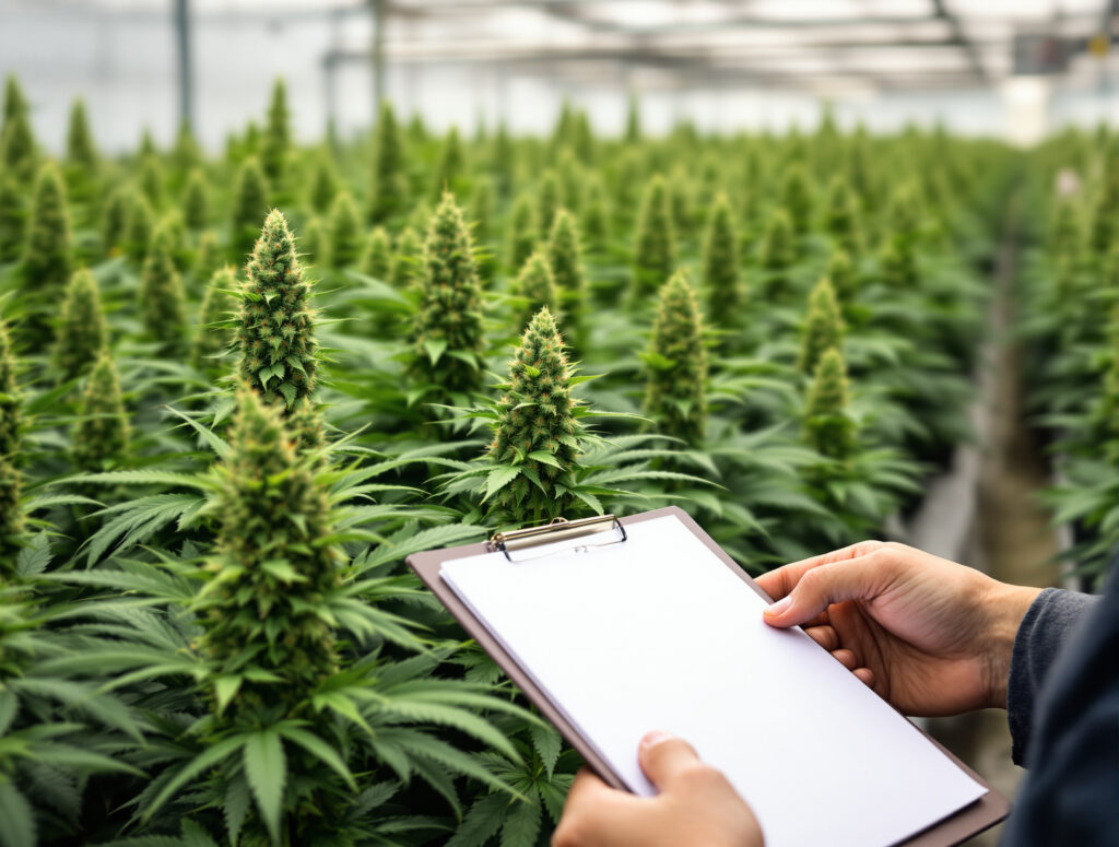 Phänotypische Variation in einer F2-Cannabisgeneration unter Gewächshausbedingungen