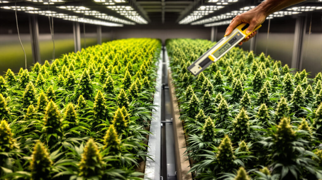 Vergleich einheitlicher F1-Hybriden mit variablen Polyhybriden im Indoor-Anbau