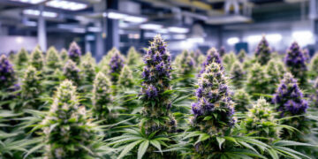 Vielfalt moderner Cannabis-Genetiken in professioneller Indoor-Zucht