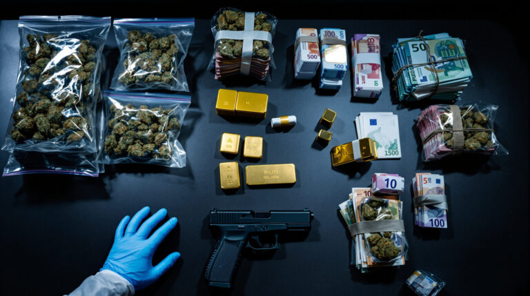 Eine Tonne Cannabis, Goldbarren, eine Glock: Was der Rekordfund in Wien-Liesing über Österreichs Verbotspolitik verrät