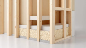 Holzständerbau im Detail: Wandaufbau mit Hanfdämmung