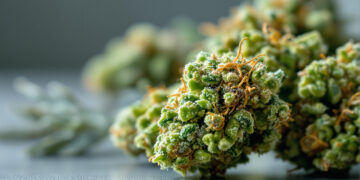 Medizinische Cannabisblüten mit hohem THC-Gehalt in pharmazeutischer Qualität