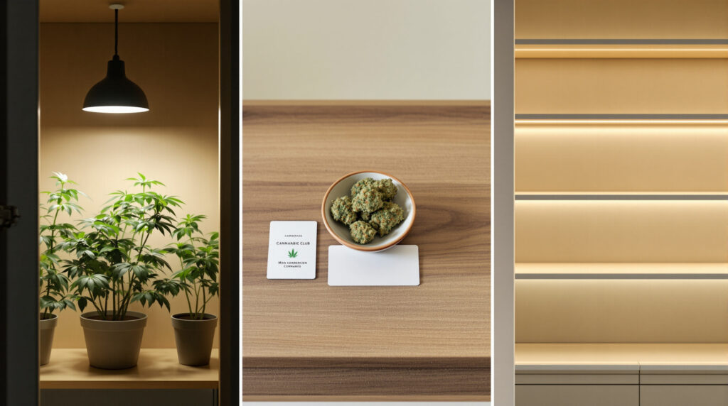 Drei Modelle der Cannabisversorgung: Eigenanbau, Vereinsabgabe, fehlender Fachhandel