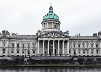 Four Courts Gebäude in Dublin, Sitz des irischen High Court