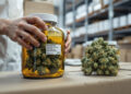 Pharmazeutische Logistik für Medizinalcannabis im Lager