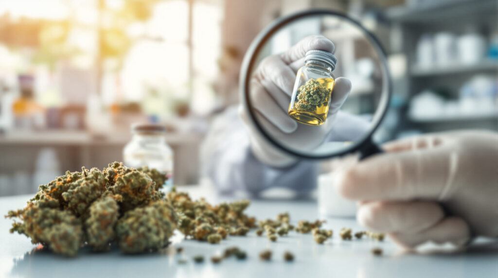 Pharmazeutische Qualitätsprüfung von Medizinalcannabis in der Apotheke