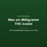 Was ein Milligramm THC kostet: Von zwölf Cent bis 1,40 Euro