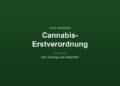 Grafik des Hanf Magazins mit dem Titel Cannabis-Erstverordnung und dem Zusatz Der Vorrang wird entschärft
