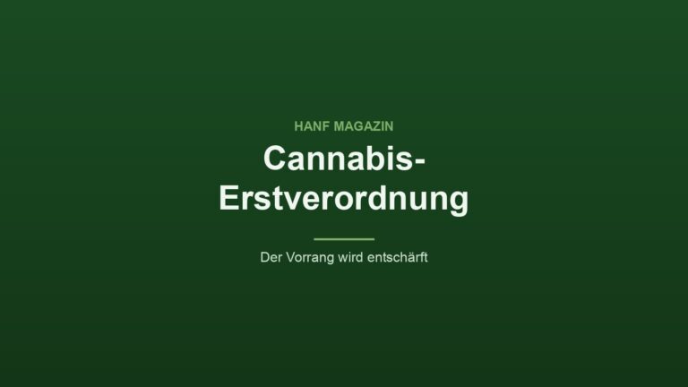 Cannabis-Erstverordnung: Bundestag entschärft den Fertigarzneimittel-Vorrang