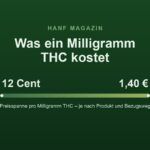 Was ein Milligramm THC kostet: Von zwölf Cent bis 1,40 Euro
